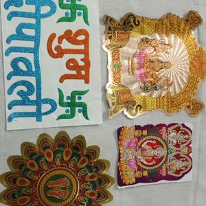 Dipawali Decoration Stickers