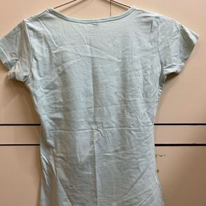 Pastel Green Light Weight T-shirt