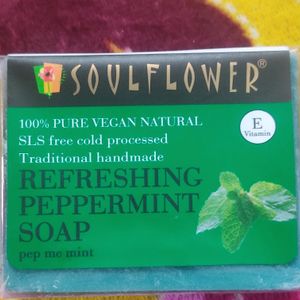 Soulflower Refreshing Peppermint Soap