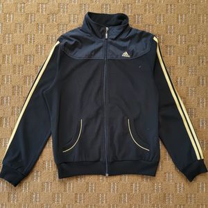 ADIDAS ZIPPER UPPER JACKET (GOLDEN STRIPES)