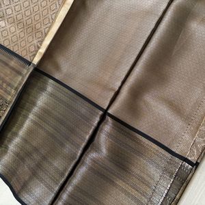 New Tissue Silk Saree Coffee Brown Shade ☕️