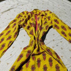 Yellow Kurti