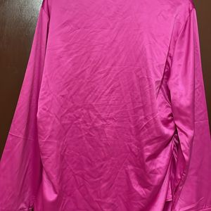 Pink Shirt For Women (L Size)