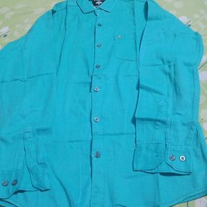 Cyan Shirt For Men