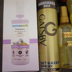 Haircare And Makeup Items