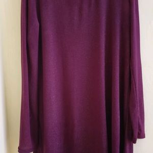 Shimmer Purple Dress.