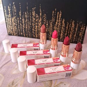 Lipstick By Myhlamm Satin Matte Combo Of 4