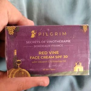 Pilgrim Red Vine Face Cream SPF 30