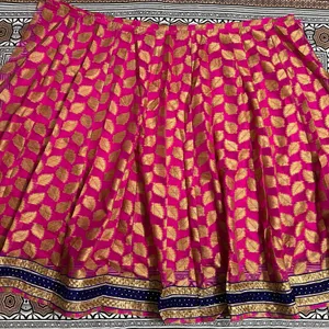 Pink Lehenga+ Choli+ Dupatta