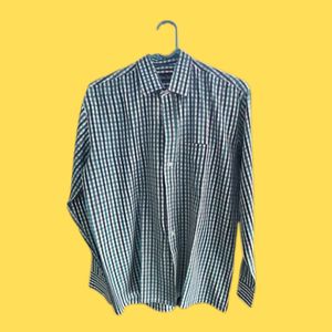 A Black & White Checks Shirt