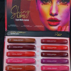 COLOR21 Shiny Lips Liquid Matte Lipstick