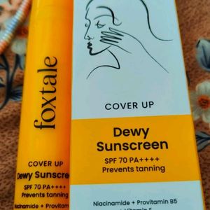 Foxtale Dewy Sunscreen Spf70 PA++++