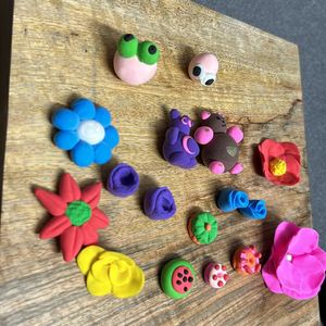 These Are Mini Handmade Soft Clay Items