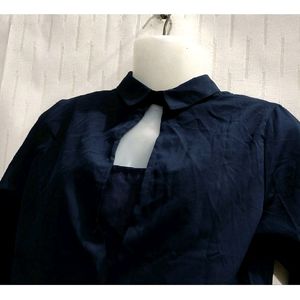 Navy Blue Dress For women's