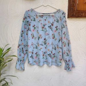 Powder Blue colour Beautiful Top