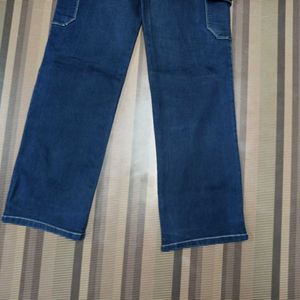 DG-1Size-32 cargo Straight Women Denim Jeans