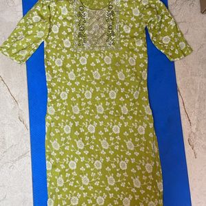 Pure Cotton Kurti