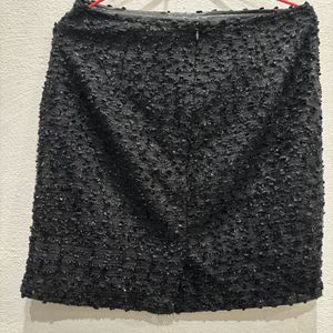 Black Shimmery Skirt