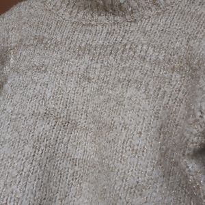 Woolen Crop Sweater