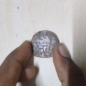 Rare Old Mughal Copper Coin