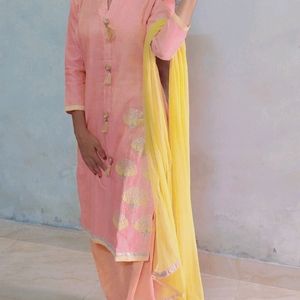 Suit, Salwar And Dupatta (3peice Set)