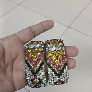 Multi Diomond Bangles