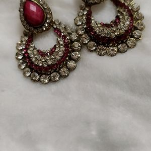 Pink Earrings