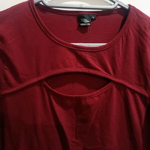 Light Maroon Top