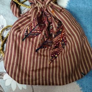 Potli Handbag Beautiful Handmade