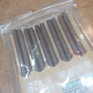 5 Pairs Of Wooden Chopsticks