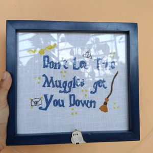 Embroidered Harry Potter Frame