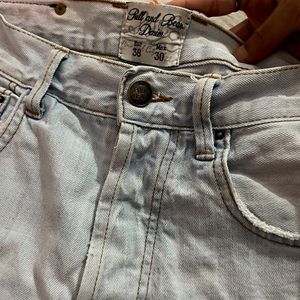 Pull And Bear Denim Shorts