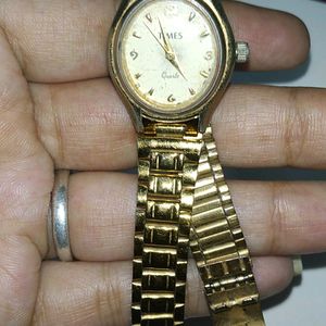 Used Golden Watch