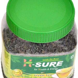 H-Sure Assam Premium Loose Green Tea Leaves | Long