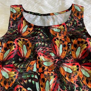 Butterfly  Crop Top