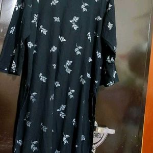 Navy Blue Kurti For Girl Or Woman 44 Bust