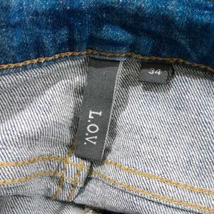 Mid Blue Straight Fit Jean's