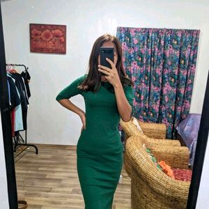 Shein Green Dress