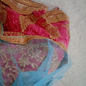 Pink Lahenga With Chunni , Blouse