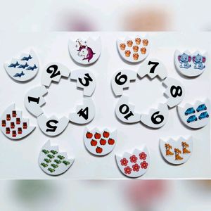 Number puzzle for toddler's