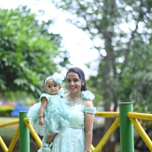 Mom And Daughter Dress