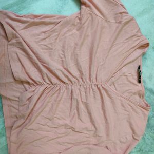 Zudio Baby Pink Full Sleeve Top