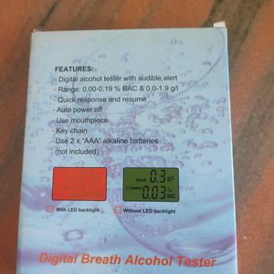 Digital Breath Alcohol Tester