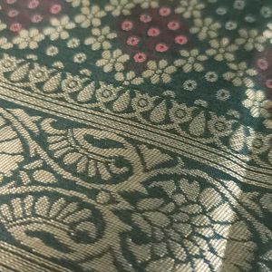 Green Zari Saree ,Ethnic Wear .Brand New