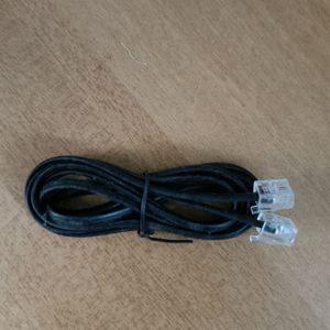 Telephone Data Cable In Black