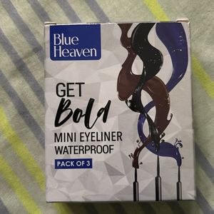 Blue Heaven Get Bold Mini Eyeliner Pack Of 3