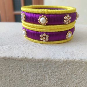 Silk Thread Bangles