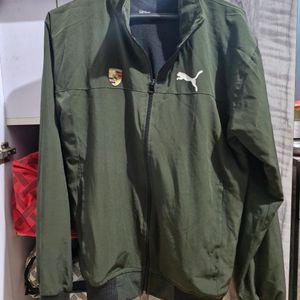 Dark Olive Green Jacker/zipper