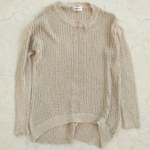 Golden Thread  Knit Top