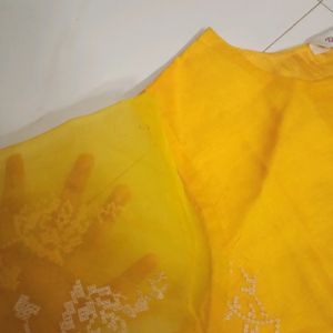 Tikhi Imli Ethnic Yellow Kurta